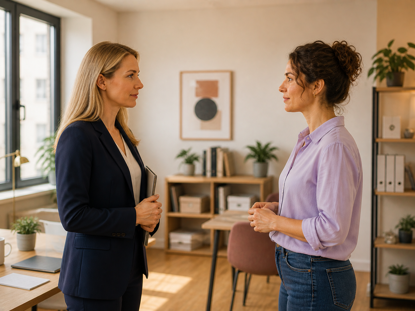 Échange professionnel autour du recrutement inclusif